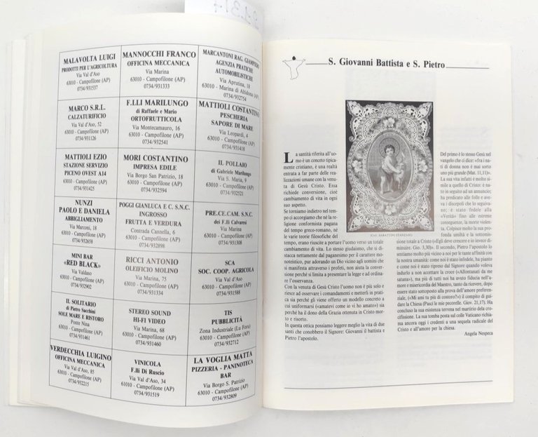 Santi e simboli il martirio il fiore l'animale 1990 Capodarco …