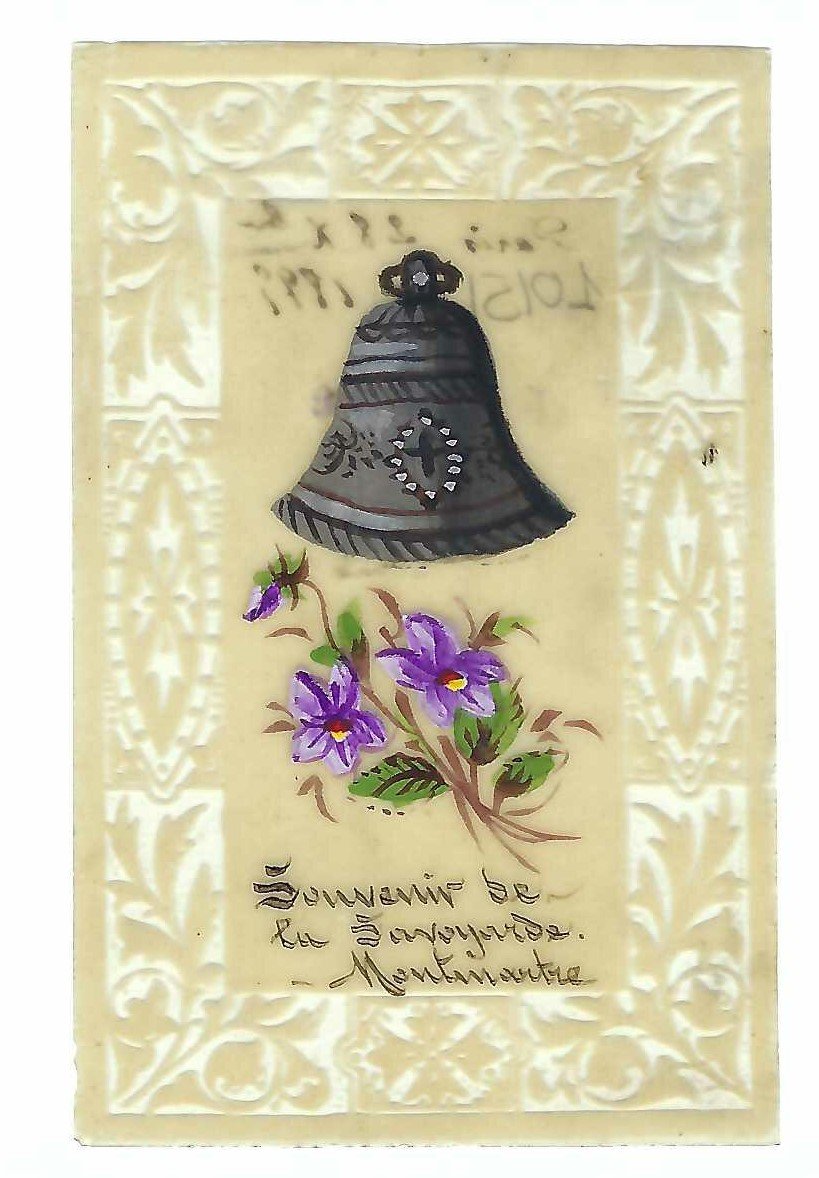 Santino Canivet Holy card Souvenir de la Savoyarde de Montmartre …