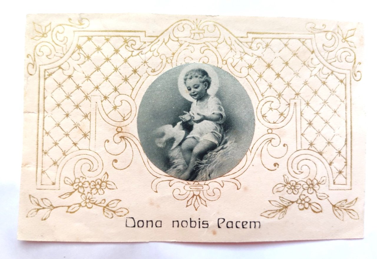 Santino Dona nobis pacem Donaci la pace Gesù bambino holy …