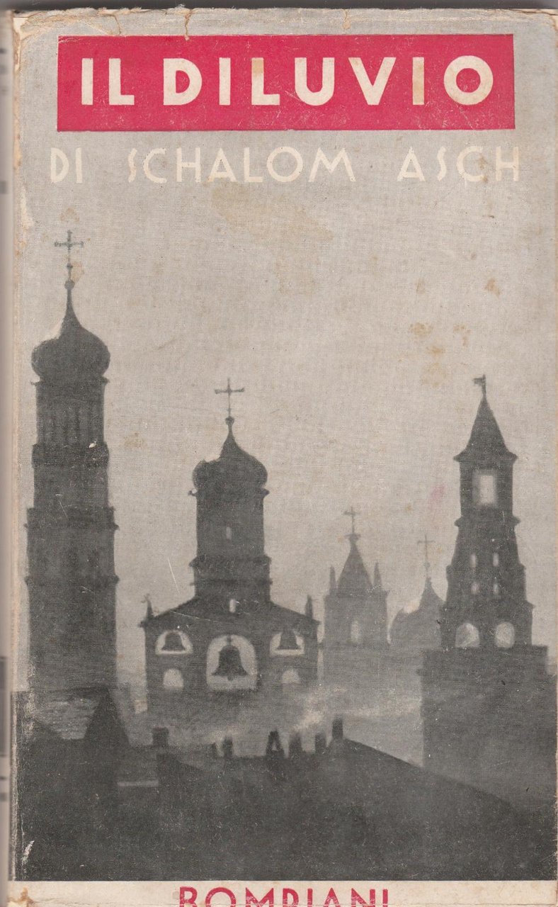 Schalom Asch Il diluvio Bompiani 1936