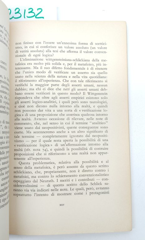 Schlick Sul fondamento della conoscenza La Scuola 1963 | Immagine Gallery 4