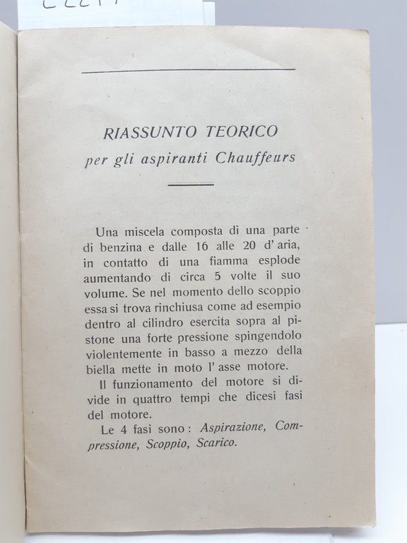 Scuola Di Chauffeurs Garage Centrale Giovannetti Romeo Macerata 1928 | Immagine Gallery 4