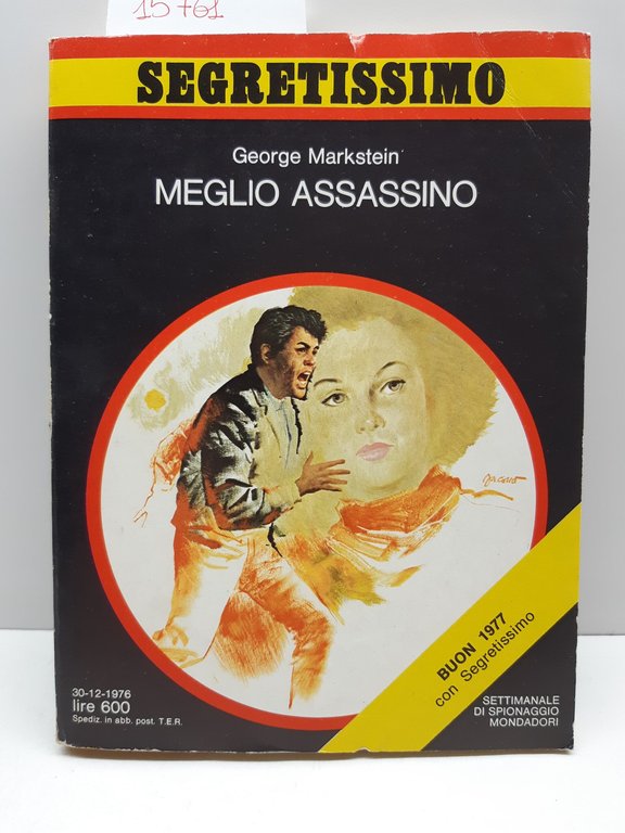 Segretissimo George Markstein Meglio assassino Mondadori 1976