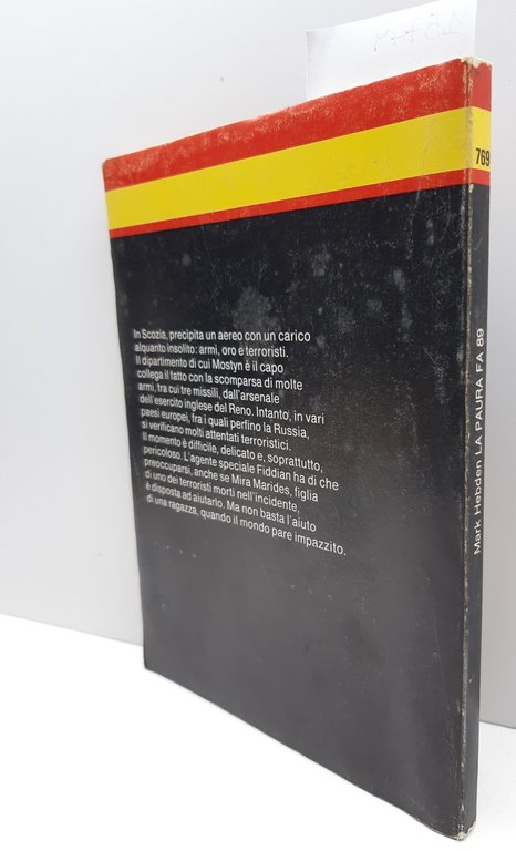 Segretissimo Mark Hebden La paura fa 89 Mondadori 1978