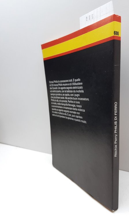 Segretissimo Ritchie Perry Philis di ferro 1977 Mondadori