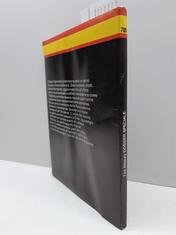 Segretissimo Ted Albeury Dossier speciale 1977 Mondadori