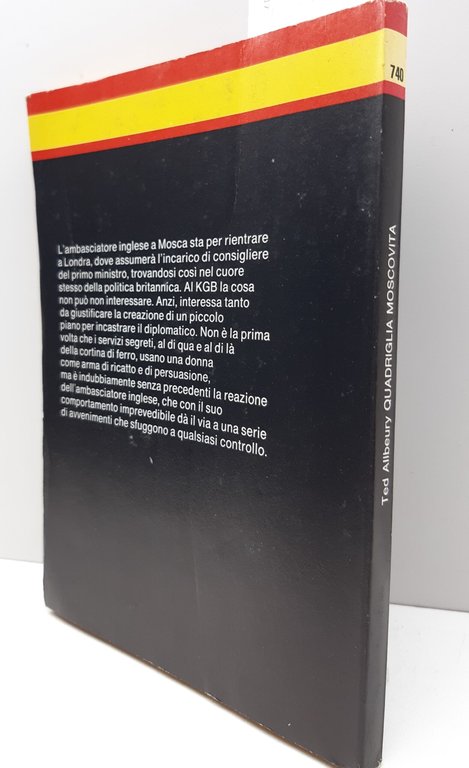 Segretissimo Ted Allbeury Quadriglia moscovita Mondadori 1978