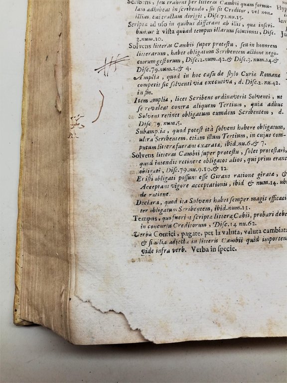 Seicentina Giuridica Discursus Legales de Commercio et Mercatura 1698 | Immagine Gallery 7