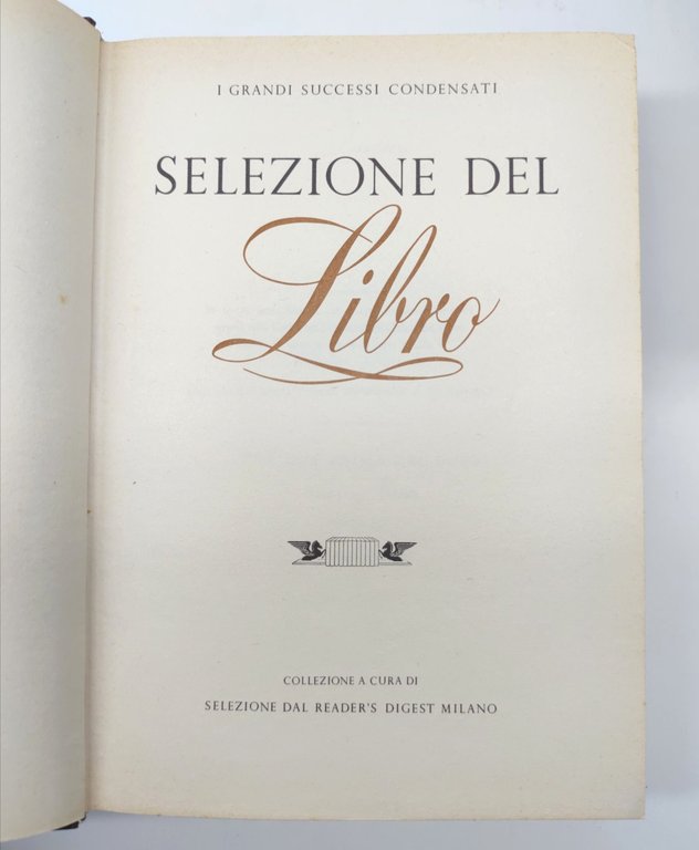 Selezione della narrativa mondiale 4 volumi Reader's Digest 1969