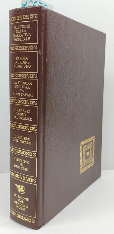 Selezione della narrativa mondiale Reader's Digest 1977 4 volumi