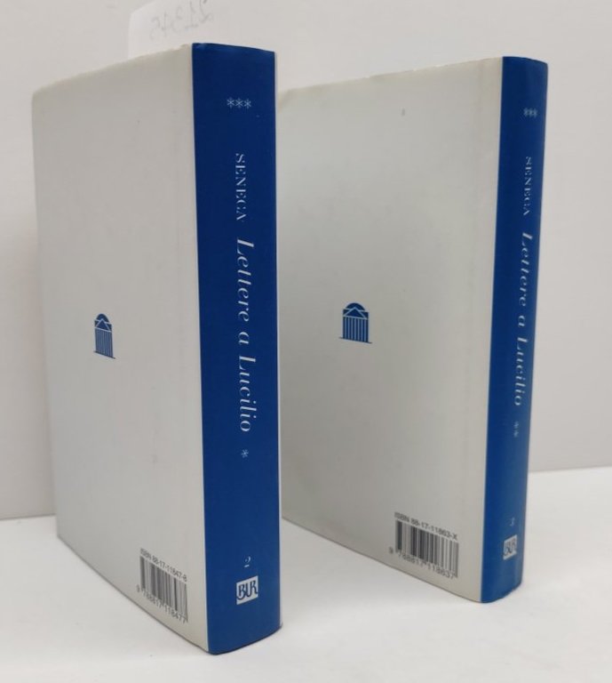 Seneca Lettere a Lucilio 2 volumi Pantheon 2° edizione 2001