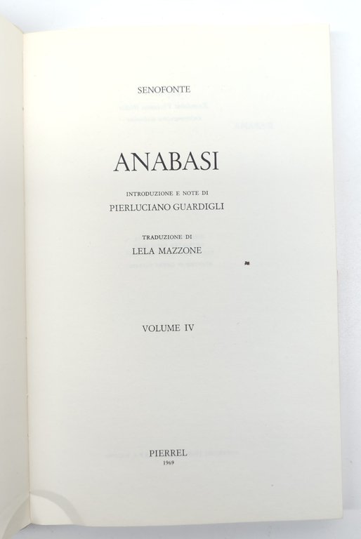 Senofonte Anabasi quattro volumi Pierrel 1969 | Immagine Gallery 12