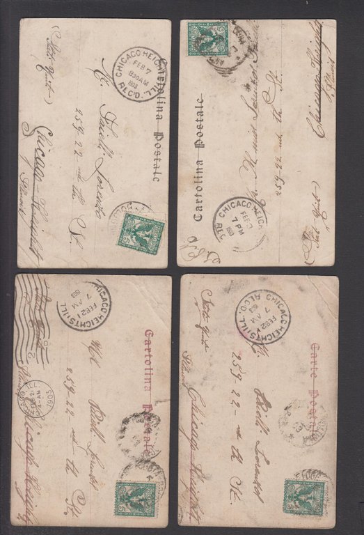 Serie completa 10 cartoline Fantasy bambino vestito da frate 1903 …