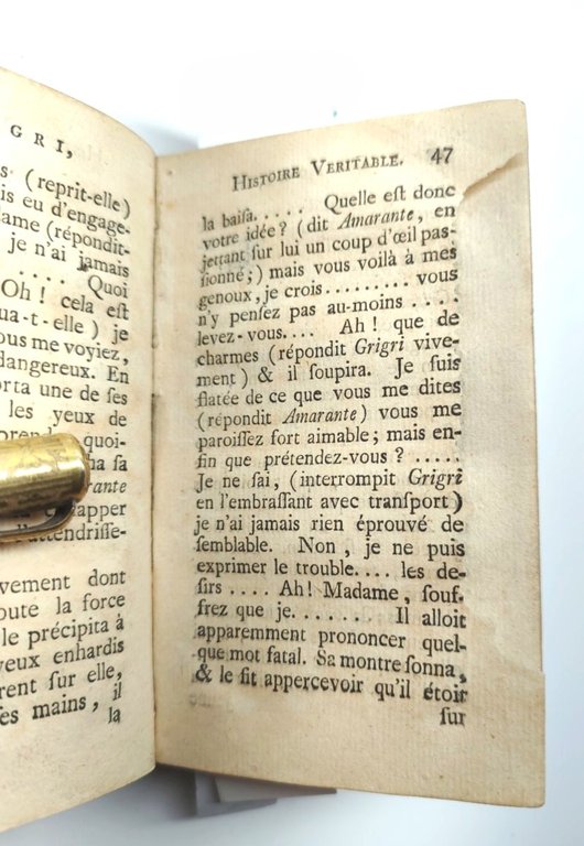 Settecentina Grigri 1745 Storia Vera Giappone-Portogallo-Francia