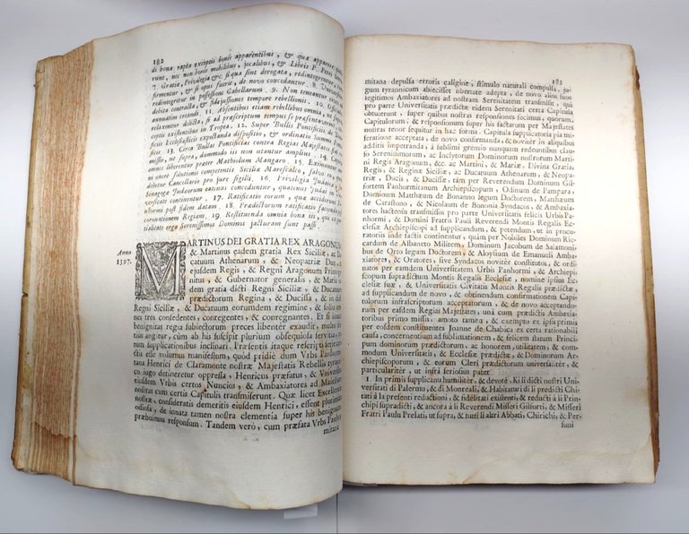 Settecentina Palermo 1706 Privilegi e Storia della Città M. De …