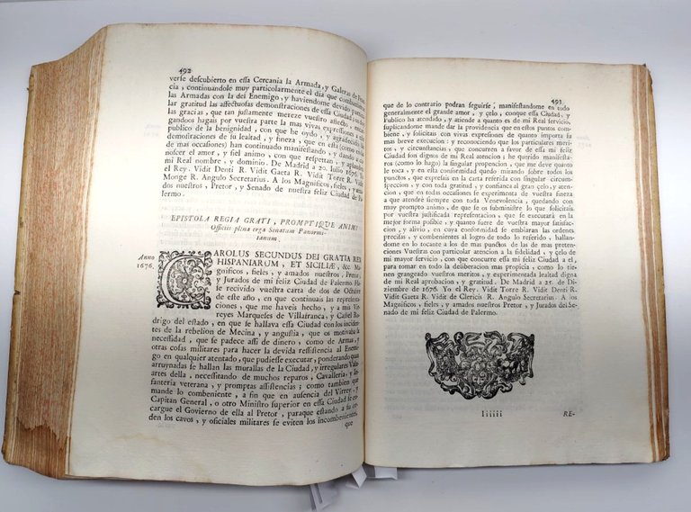 Settecentina Palermo 1706 Privilegi e Storia della Città M. De …