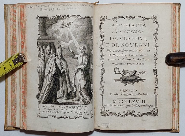 Settecentina Storia dello stabilimento dei Monaci Mendicanti 1768 + altri …