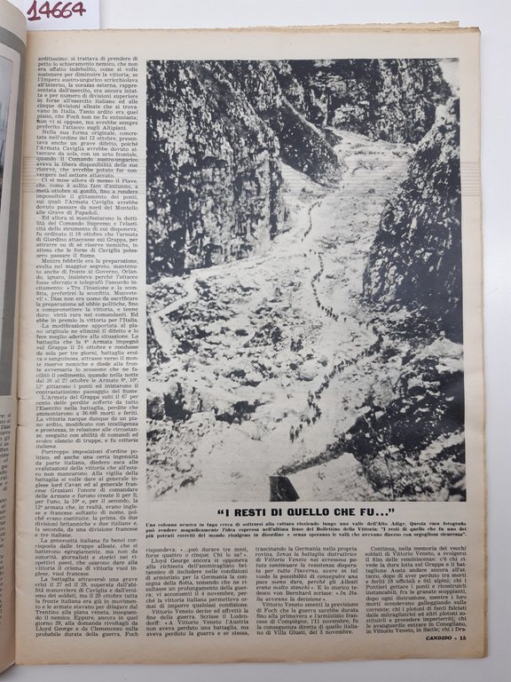 Settimanale attualità politica Candido numero 44 1958