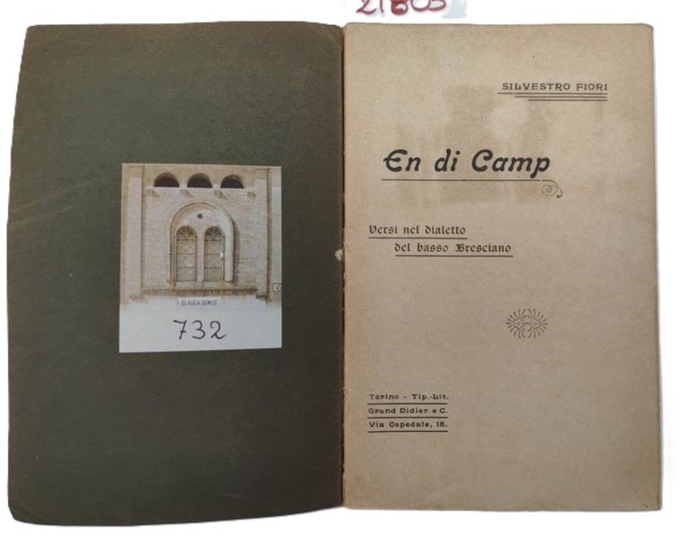 Silvestro Fiori En di camp Didier 1906