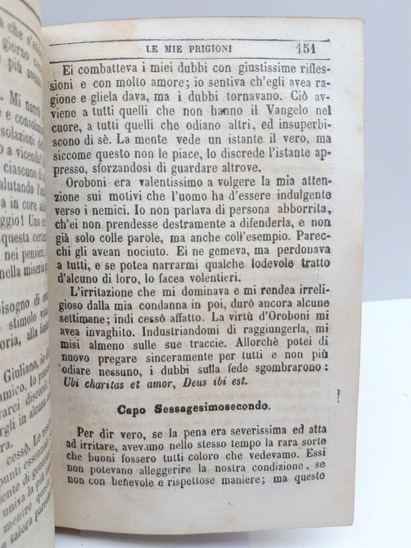 Silvio Pellico Le mie prigioni Pagnoni 1872 | Immagine Gallery 5