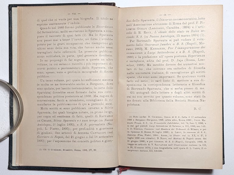 Silvio Spaventa dal 1848 al 1861 lettere scritti i documenti …