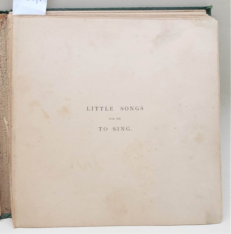 Spartiti Musicali Little Song For Me To Sing Illustrato Da … | Immagine Gallery 2