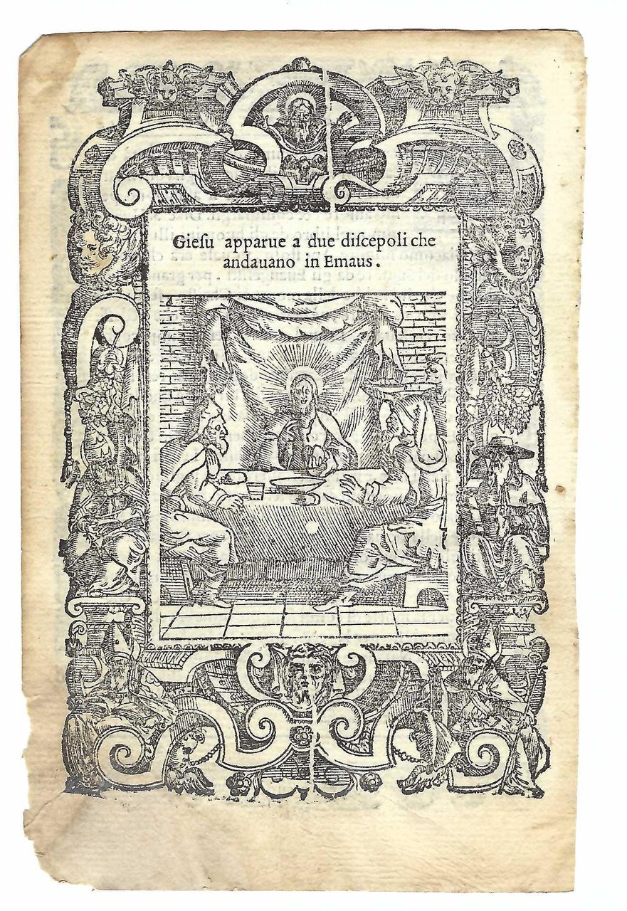 Stampa Gesù appare a San Giacomo dopo la resurrezione A. …