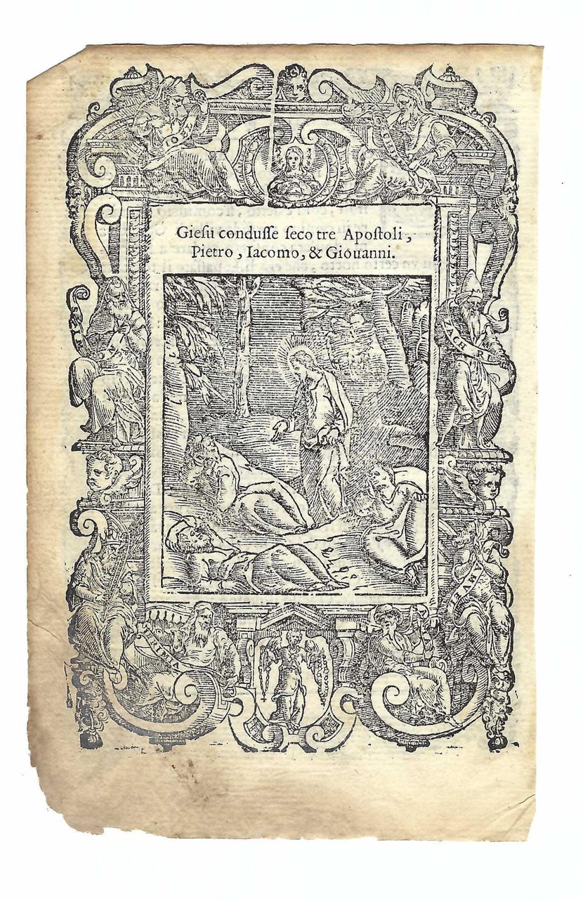 Stampa La trasfigurazione di Gesù Pietro Giacomo e Giovanni A. …