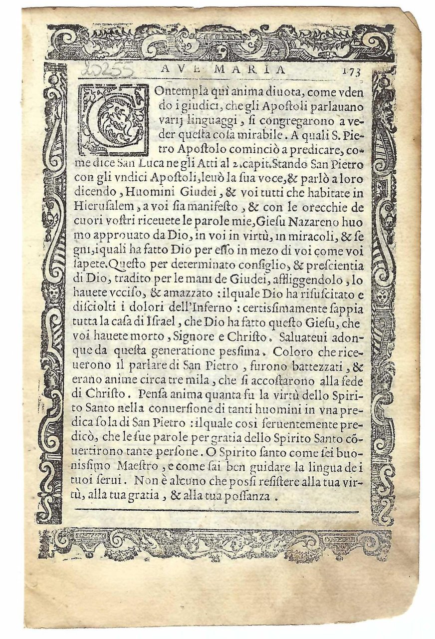 Stampa old print I cristiani si comunicano e perfezionano l'orazione … | Immagine principale