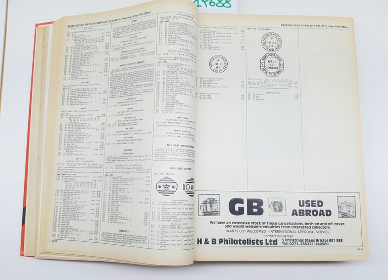 Stanley Gibbons Stamp catalogue part 1 British Commonwealth 1991