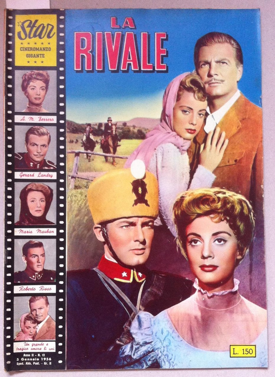 Star Cineromanzo La Rivale A.M. Ferrero, G. Landry, M. Mauban, …