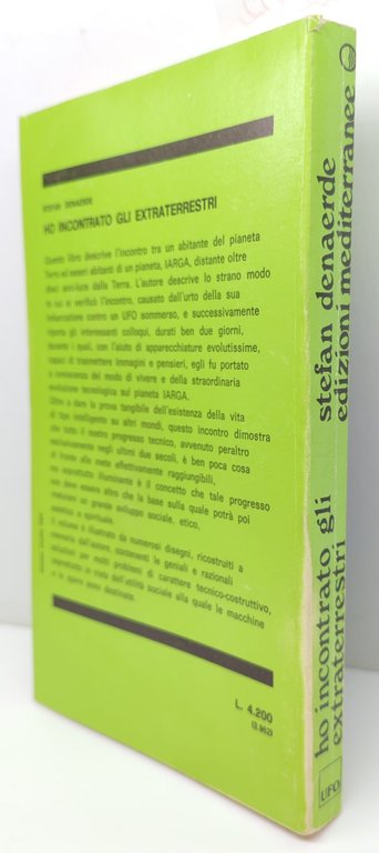 Stefan Denaerde Ho incontrato gli extraterrestri Edizioni Mediterranee 1978