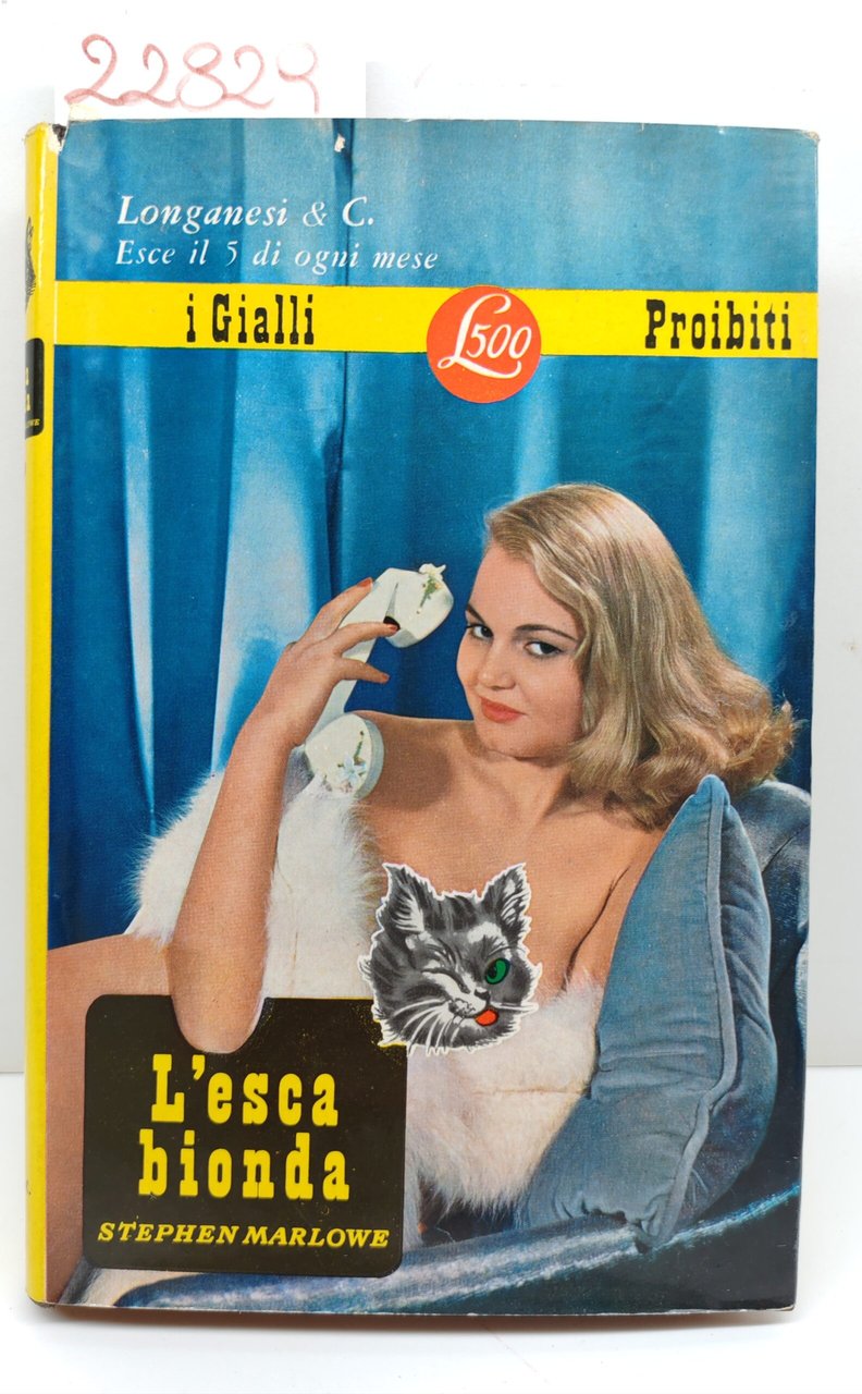 Stephen Marlowe L'esca bionda Longanesi 1960 n.90