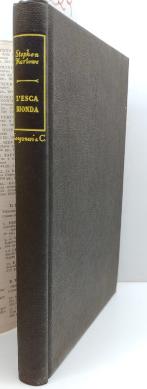 Stephen Marlowe L'esca bionda Longanesi 1960 n.90