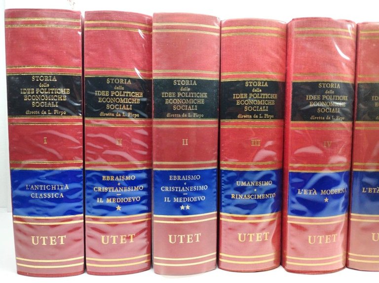 Storia delle idee politiche economiche e sociali L. Firpo UTET …