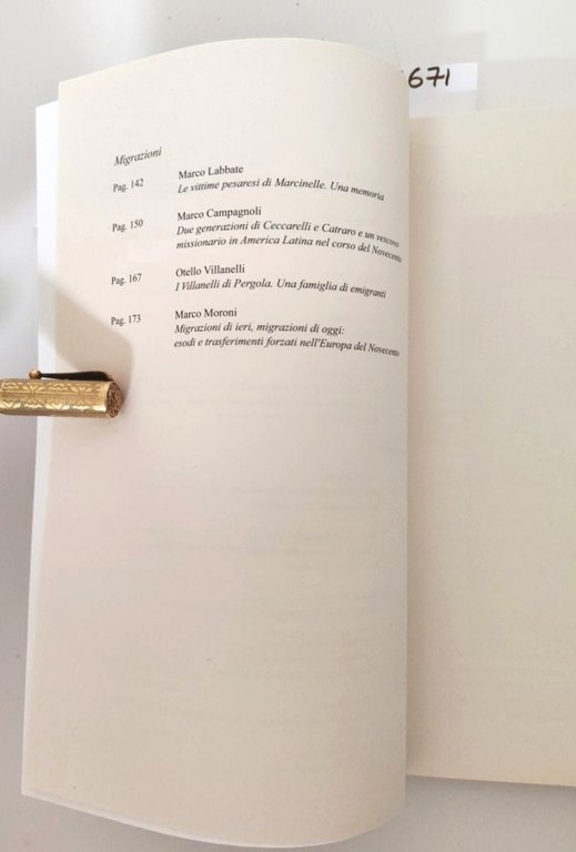 Storia & storia delle Marche società cultura migrazioni Spazio Cultura …