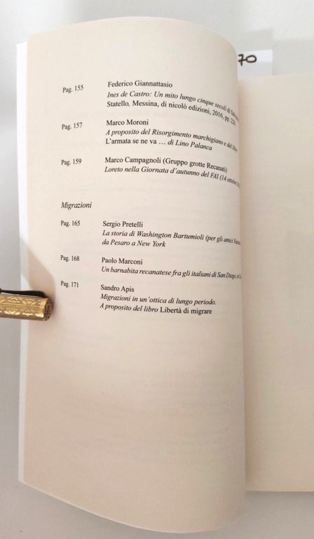 Storia & storia nelle Marche società cultura migrazione Spazio Cultura …