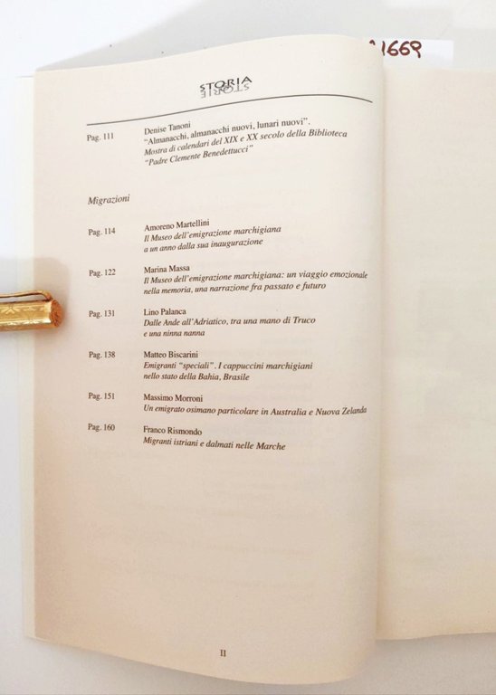 Storia & storia società cultura migrazioni Spazio Cultura n. 2 …