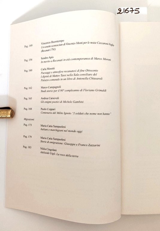 Storia & storie società cultura migrazioni Spazio Cultura numero 9 …