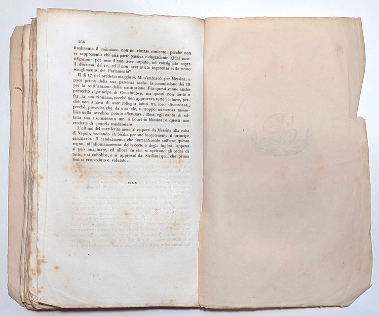 Sull'Istoria moderna del Regno di Sicilia nel memorie segrete dell'abate …