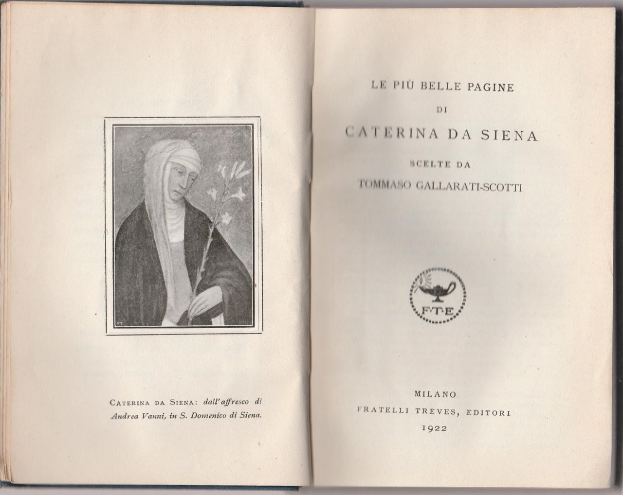 T. Gallarati Scotti Le Pi˘ Belle Pagine Di Caterina Da …