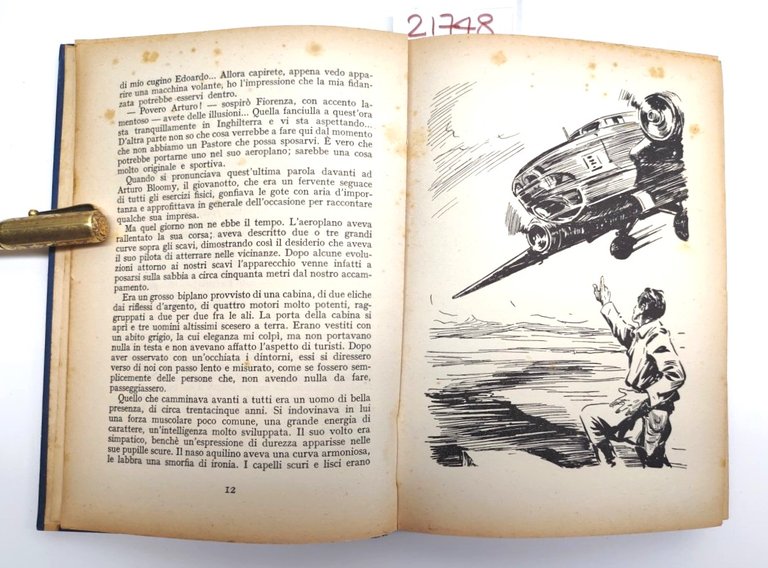 T. Vallerey I banditi dell'aria Cantore 1° edizione 1950