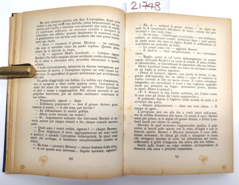 T. Vallerey I banditi dell'aria Cantore 1° edizione 1950