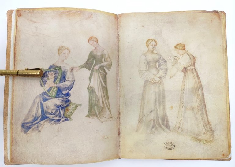 Taccuino di disegni di Giovannino de Grassi.1.21 Civica biblioteca Angelo …