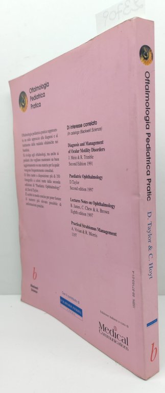 Taylor, Hoyt, Oftalmologia pediatrica pratica Blackwell science 1997 | Immagine Gallery 2