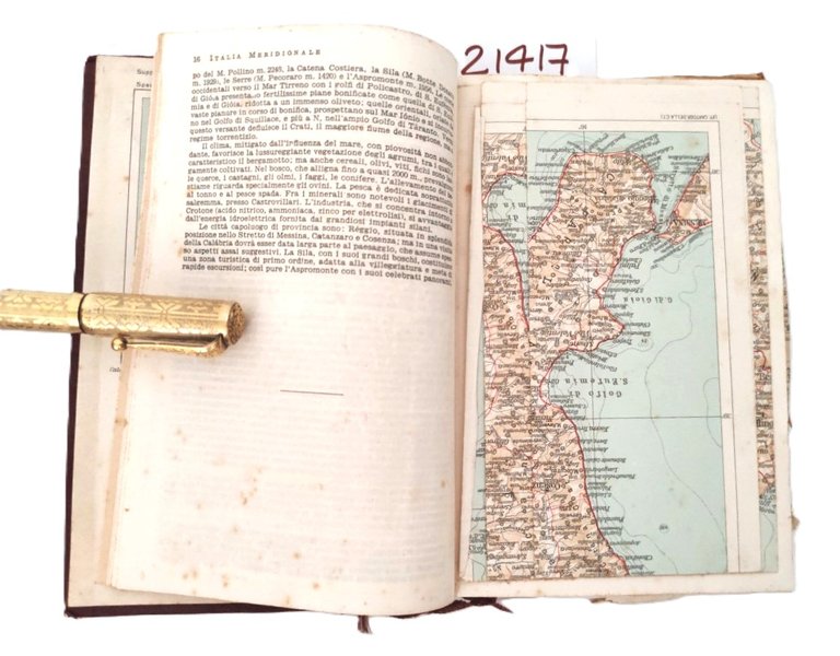 TCI Italia meridionale insulare Libia guida breve 3° volume 1940