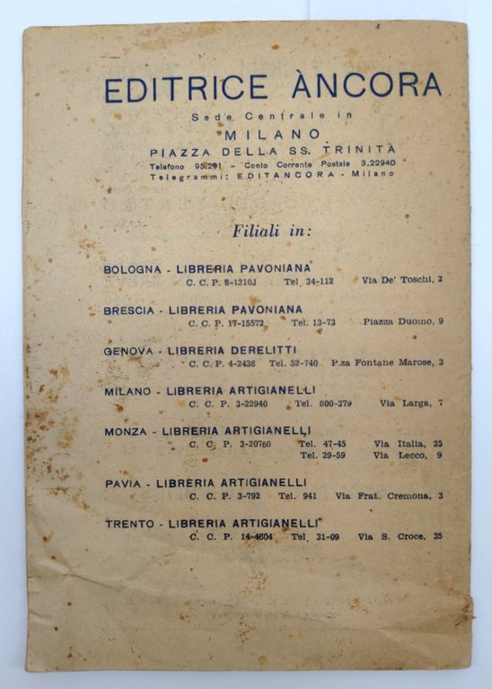 Teatro dell'ancora gennaio 1953