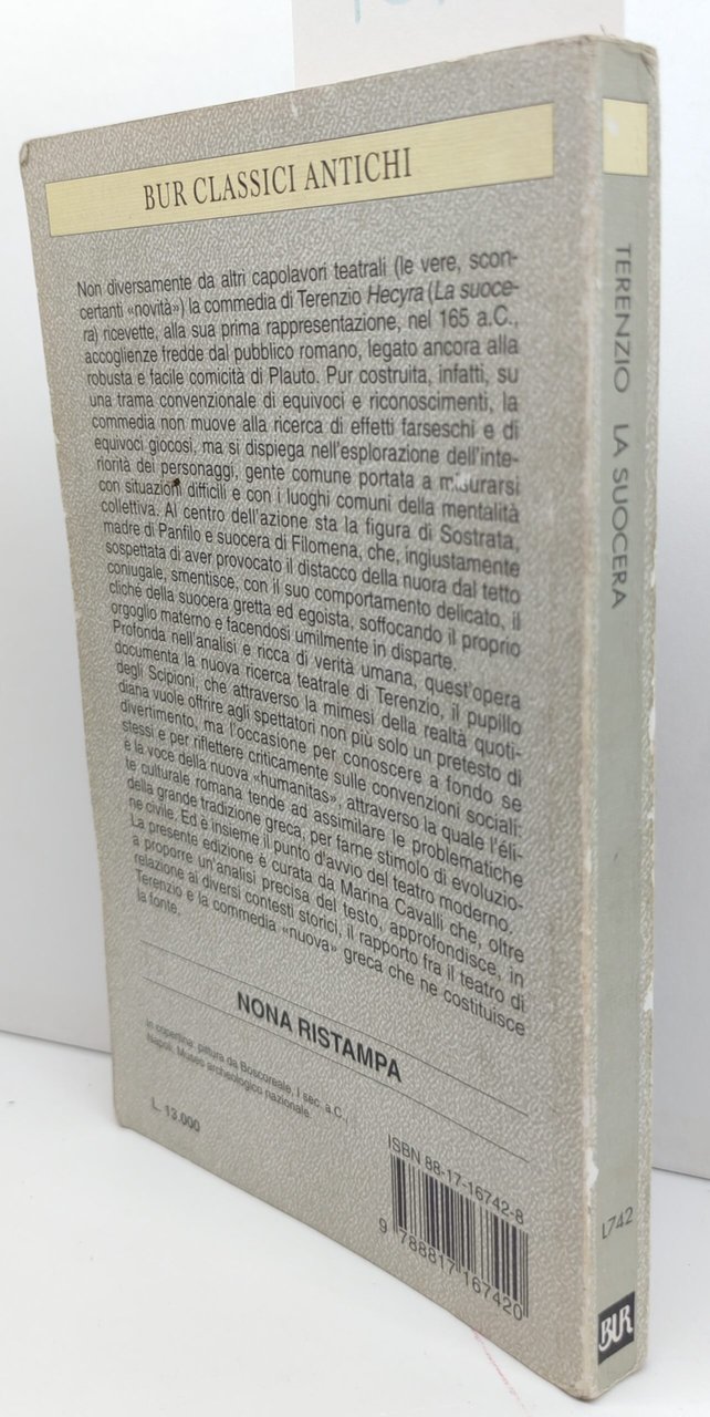Terenzio La suocera BUR Rizzoli 9° edizione 1998 | Immagine principale