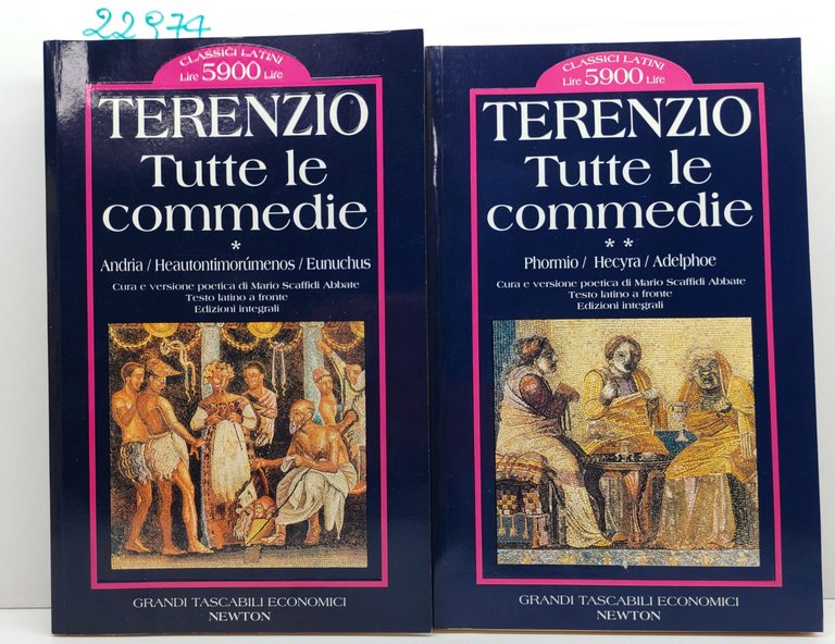 Terenzio Tutte le commedie 2 volumi Newton 1° edizione 1995 | Immagine Gallery 2