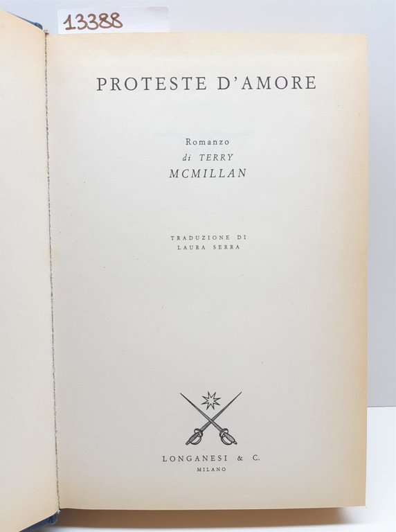 Terry Mc Millan Proteste d'amore romanzo Longanesi 1994 | Immagine Gallery 3